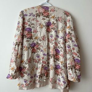 Vintage Floral Blazer